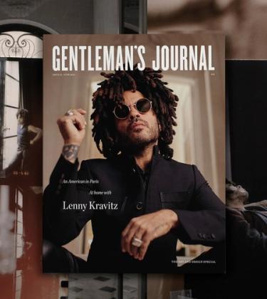 Issue preview: Lenny Kravitz covers the Art & Design issue of Gentleman’s Journal