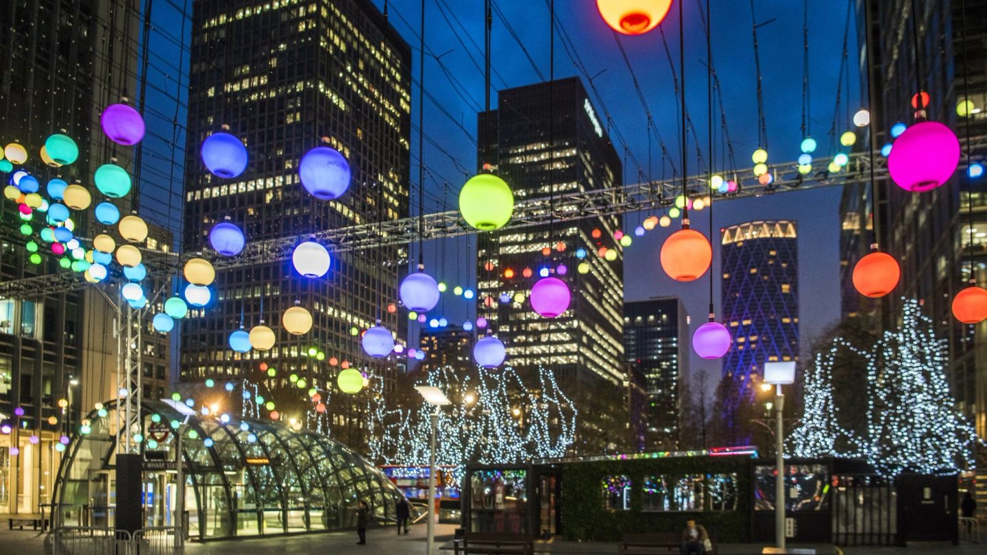 Canary Wharf has your Christmas all wrapped up