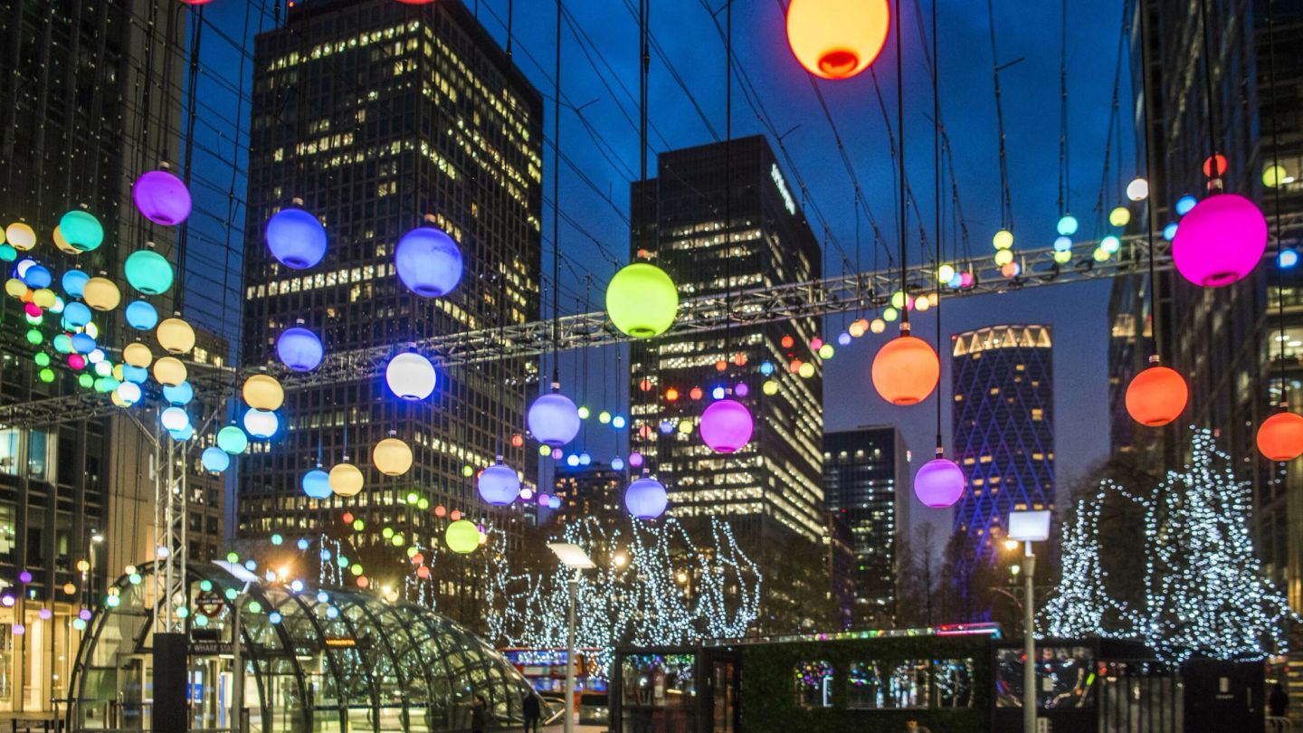 Canary Wharf has your Christmas all wrapped up