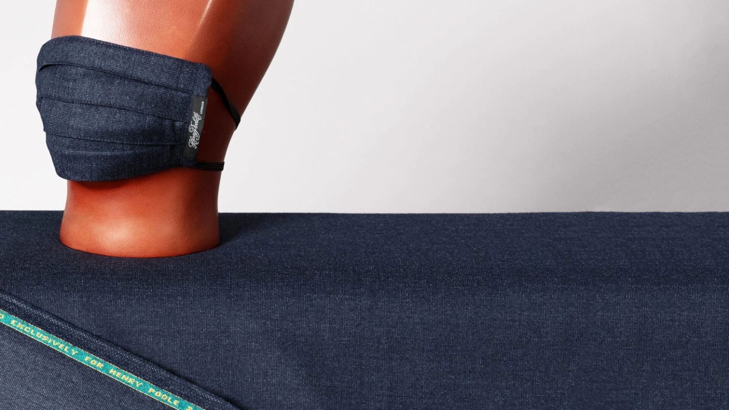 The best Savile Row tailored face masks for gentlemen