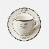 Espresso Cup & Plate