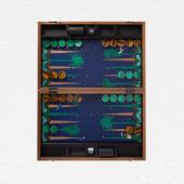Alexandra Llewellyn ‘Midnight Marquetry’ Backgammon Set