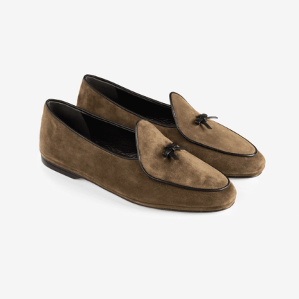 Marphy Loafer in Coffee Velour