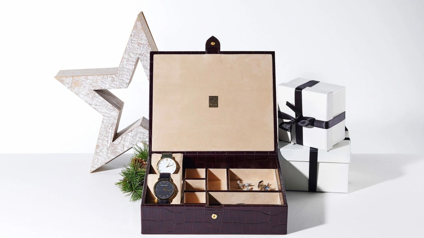 Advent Calendar Day 5: Aspinal of London Leather Accessory Box