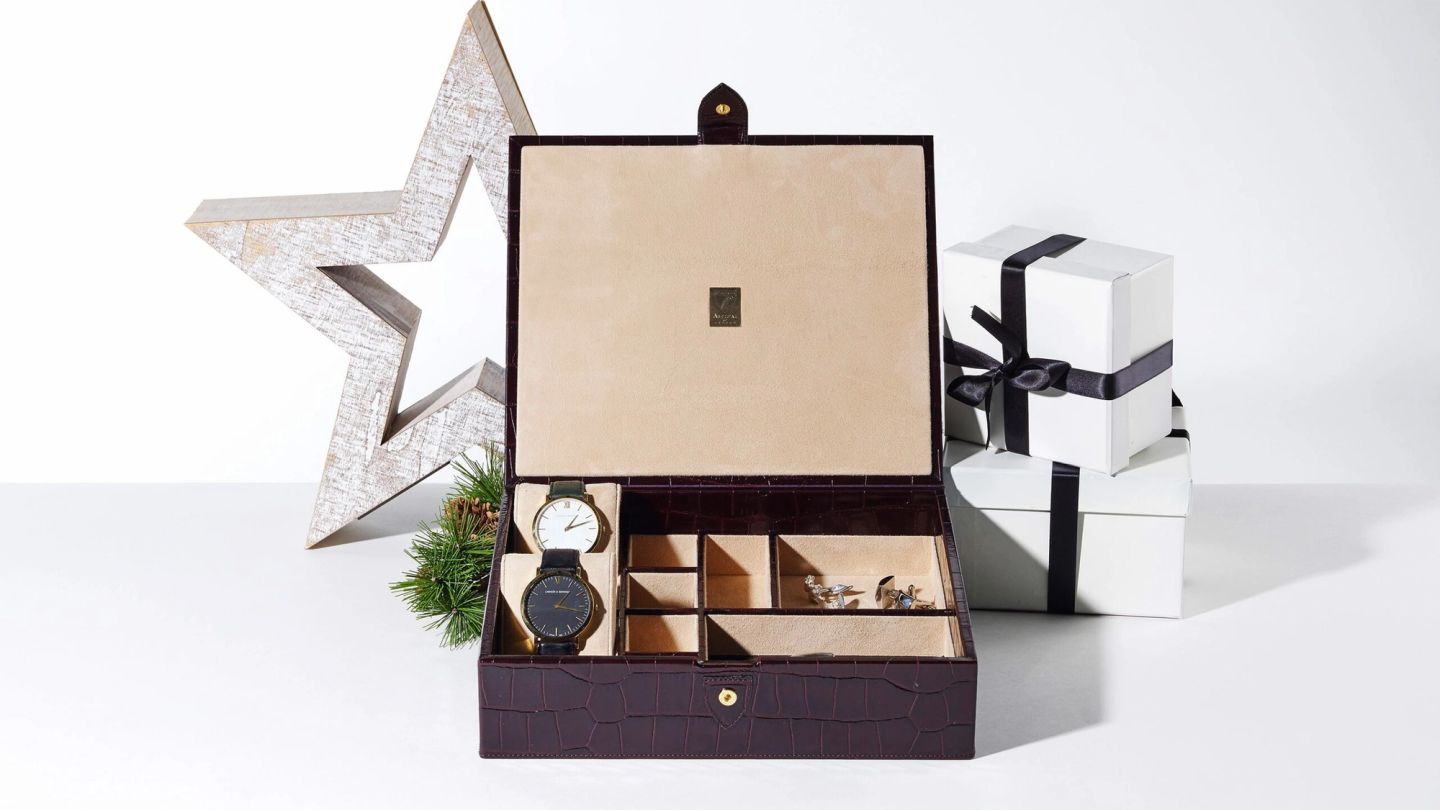 Advent Calendar Day 5: Aspinal of London Leather Accessory Box