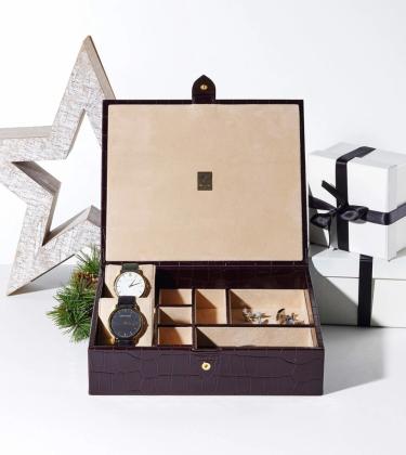Advent Calendar Day 5: Aspinal of London Leather Accessory Box