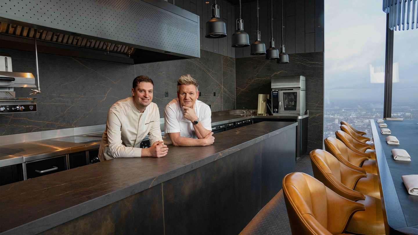 Gordon Ramsay, known as the firebrand chef, now fully embraces being mother hen