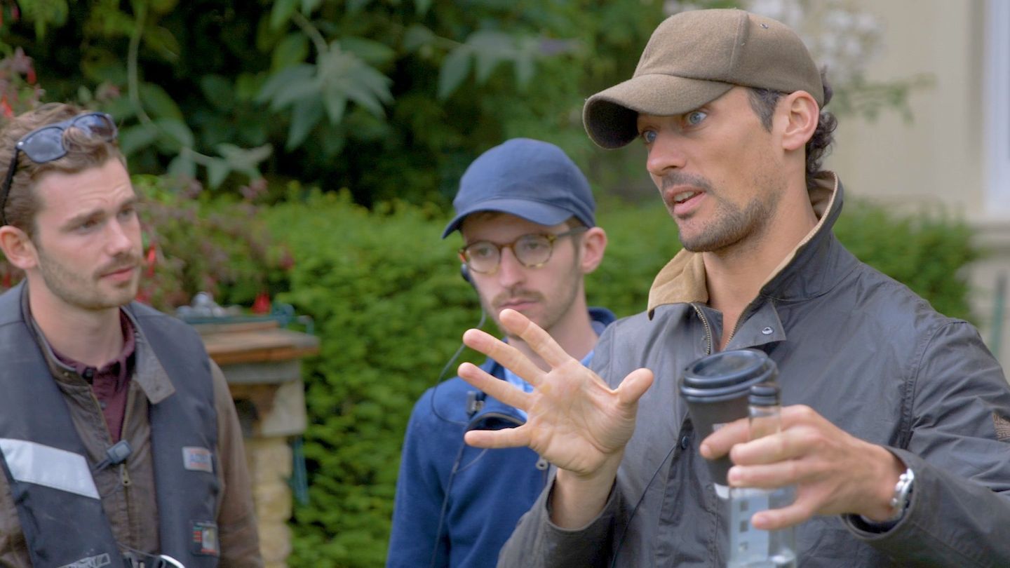 David Gandy talks to us behind the scenes on his directorial debut