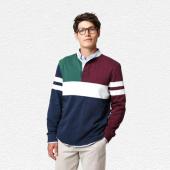 Beaufort & Blake Kelmscott Nehru Rugby Shirt