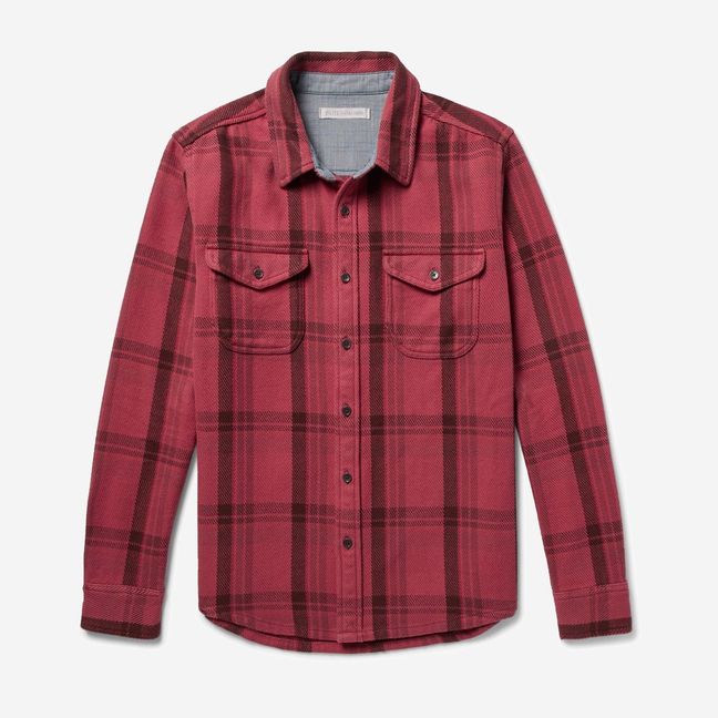 Outerknown Checked Organic Overshirt