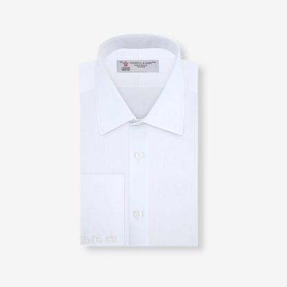 Turnbull & Asser White Linen Shirt