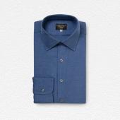 Emma Willis ‘Deep Denim’ Brushed Cotton Shirt