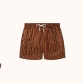 Rubinacci Mid-Length Printed Swim Shorts