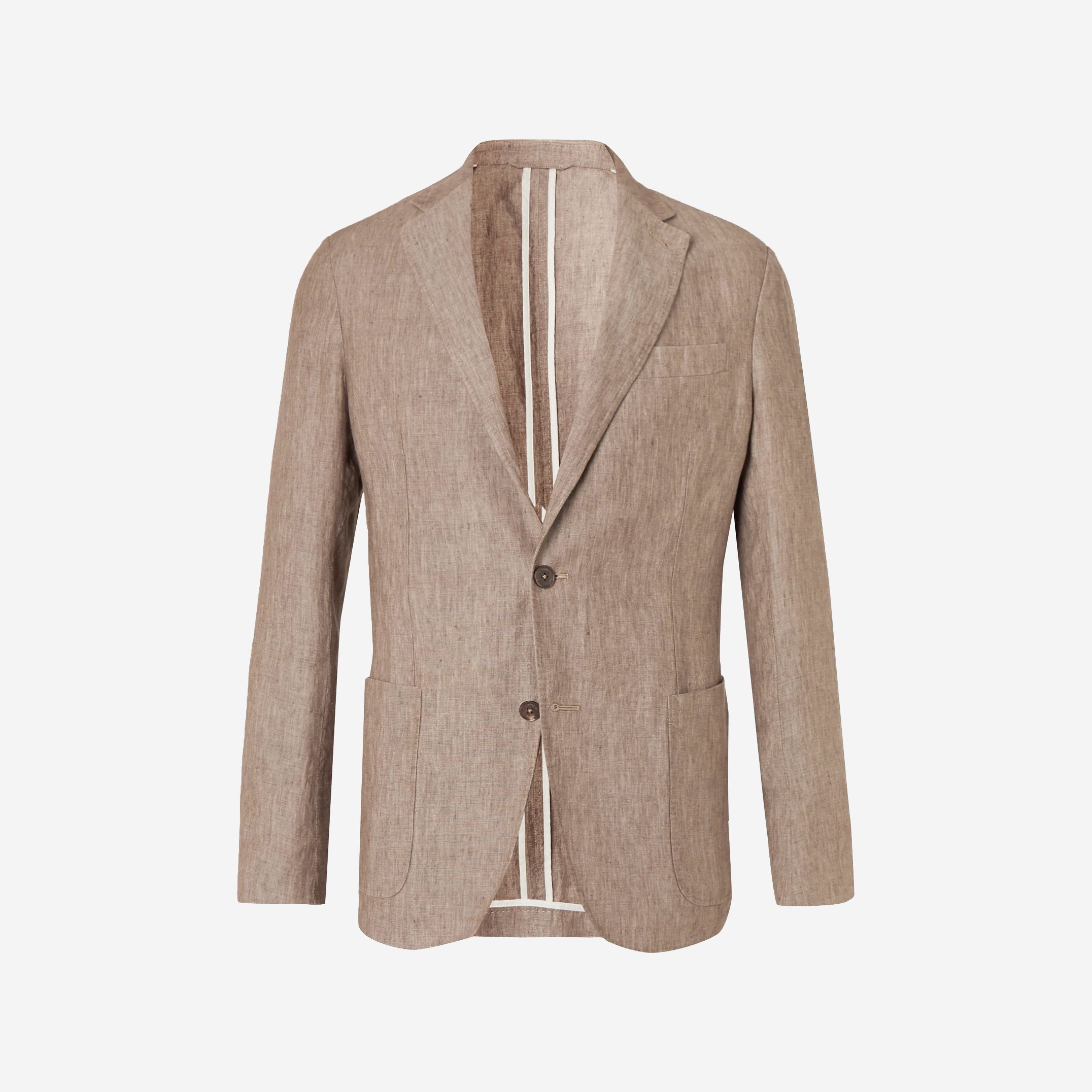 Ermenegildo Zegna Unstructured Linen Jacket