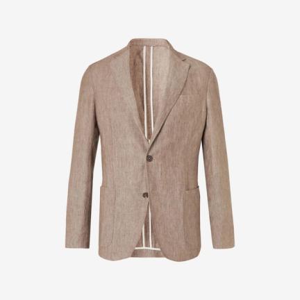 Ermenegildo Zegna Unstructured Linen Jacket
