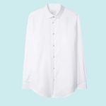 Paul Smith Men's Tailored-Fit White Cotton 'Signature Stripe' Cuff Shirt
