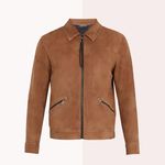Zip-Through Suede Jacket by Lanvin at Matches