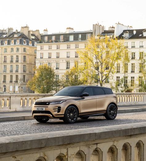 The new Range Rover Evoque maintains the model's compact-SUV crown