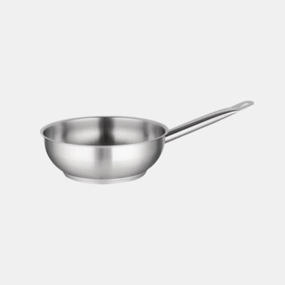 Vogue Stainless Steel Sauté Pan