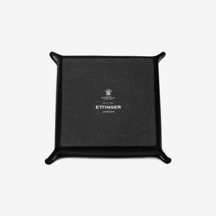 Square Valet Tray in Black