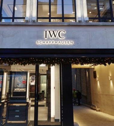 IWC open up first UK boutique on Bond Street