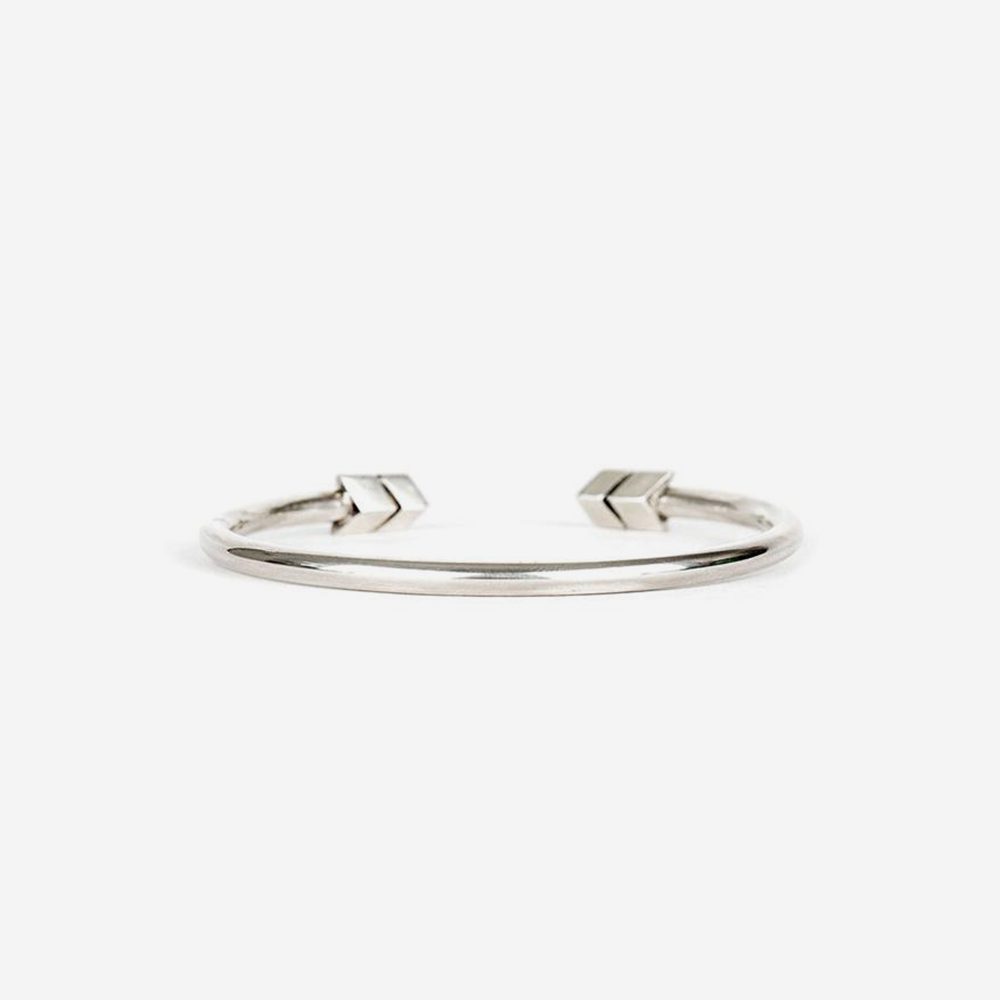 Serges Denimes Silver Arrow Bangle