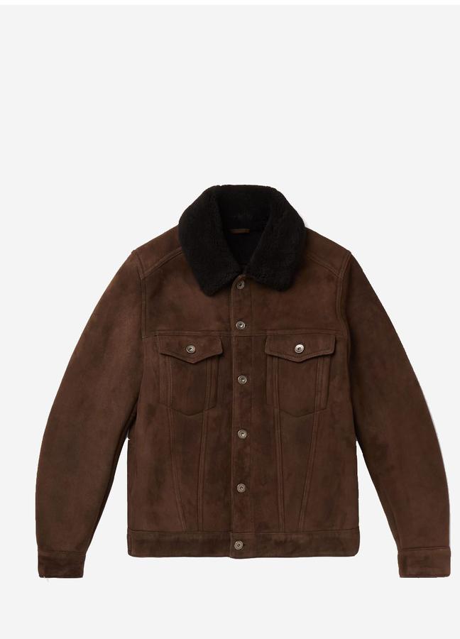 Valstar Shearling Trucker Jacket
