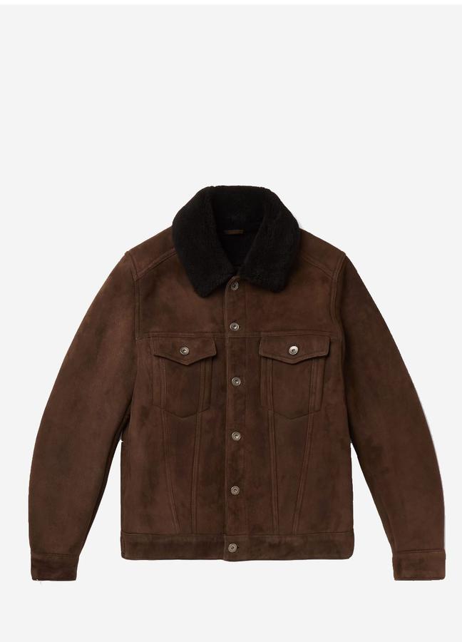 Valstar Shearling Trucker Jacket