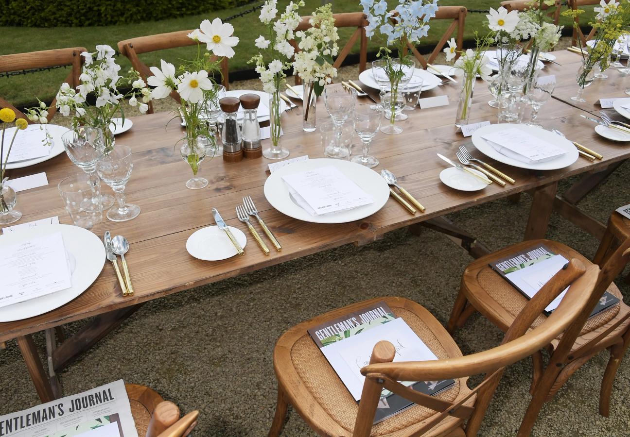 The Gentlemans Journal Summer Lunch with Bicester Village
