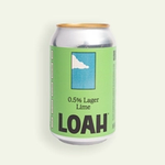 Loah Lager Lime Alcohol Free Beer