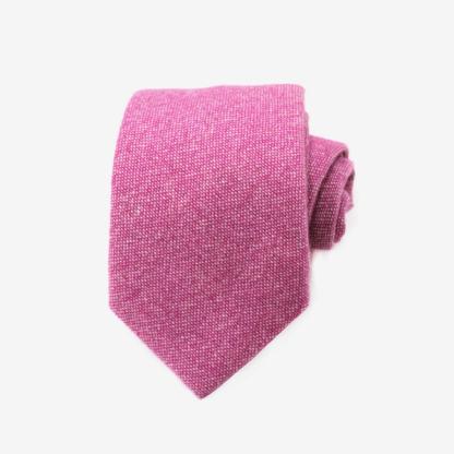 Emma Willis Pink Cashmere Tie
