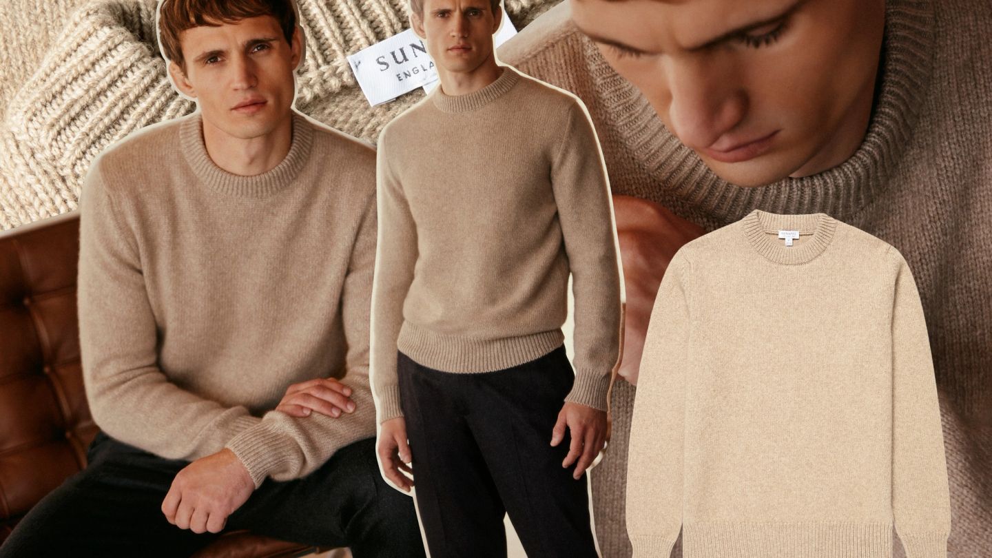 Sunspel has just made the only cashmere jumper you need this autumn
