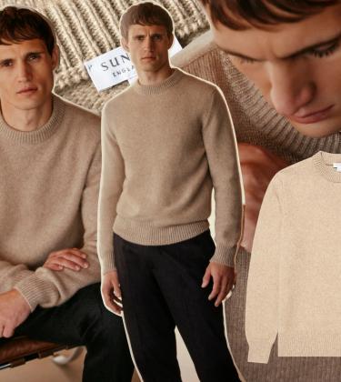 Sunspel has just made the only cashmere jumper you need this autumn