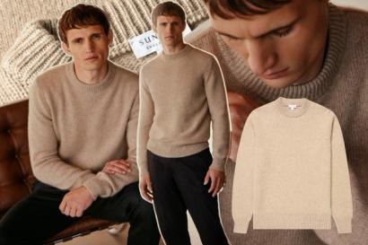 Sunspel vient de créer le seul pull en cachemire dont vous aurez besoin cet automne