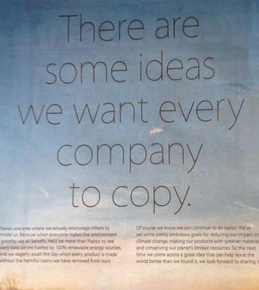 Apple’s Blatant Dig At Samsung With ‘Earth Day’ Advert