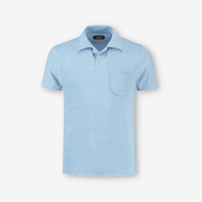 Aurelien Terry Towelling Polo Shirt