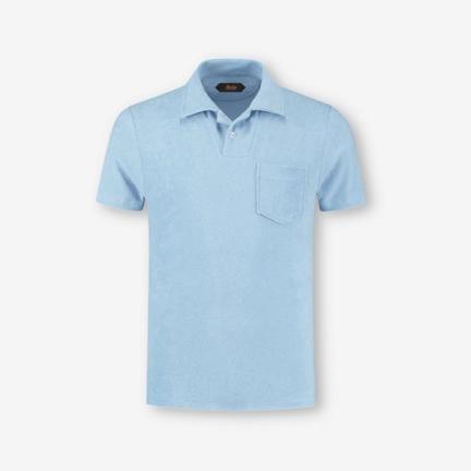 Aurelien Terry Towelling Polo Shirt