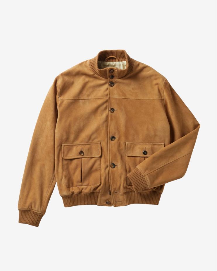 Compiano Suede Bomber