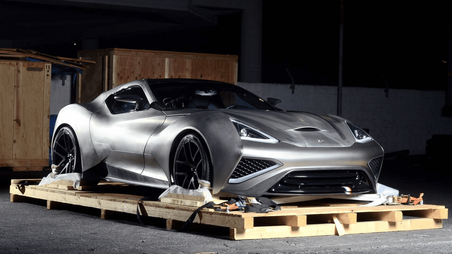 This €2.5 million titanium supercar is for sale