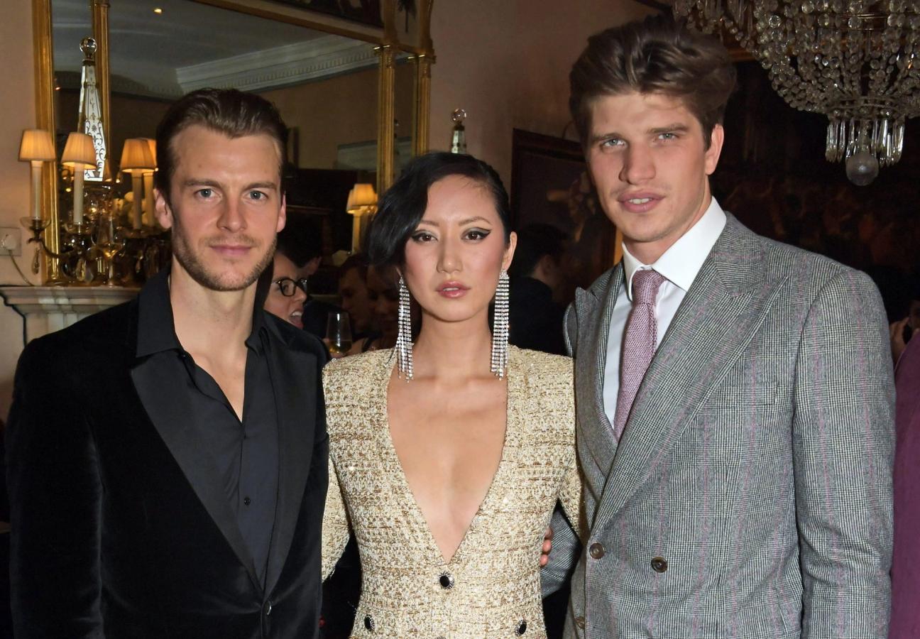 Miles Bugby, Betty Bachz and Toby Huntington-Whiteley