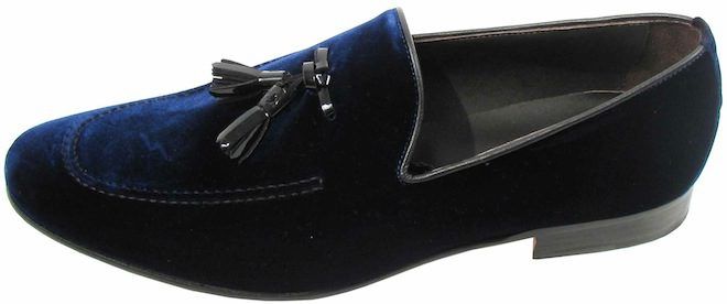 Russell & Bromley Velvet Loafers