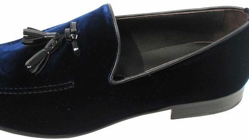 Russell & Bromley Velvet Loafers