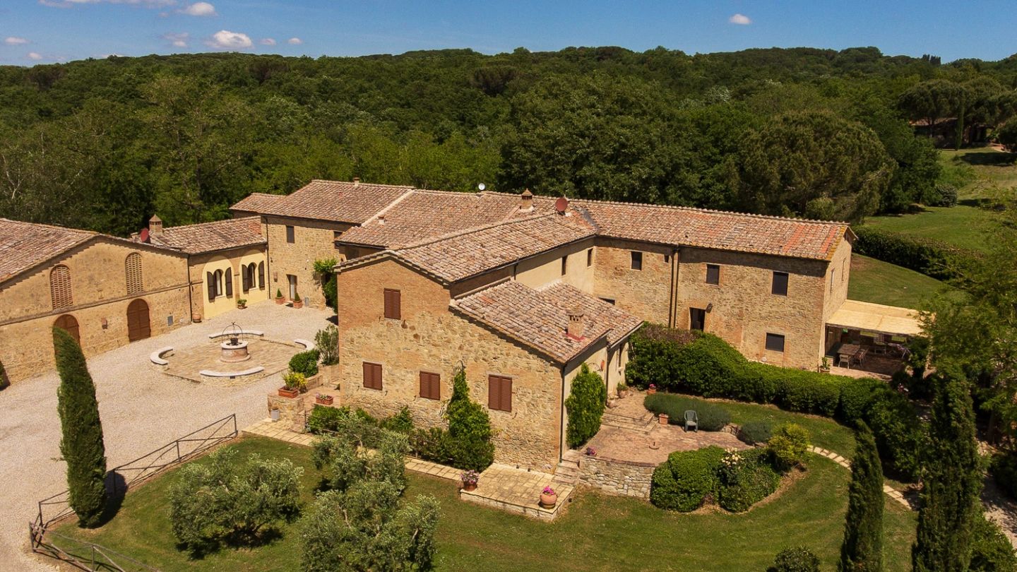 This rustic Tuscan farmhouse is your perfect summer home