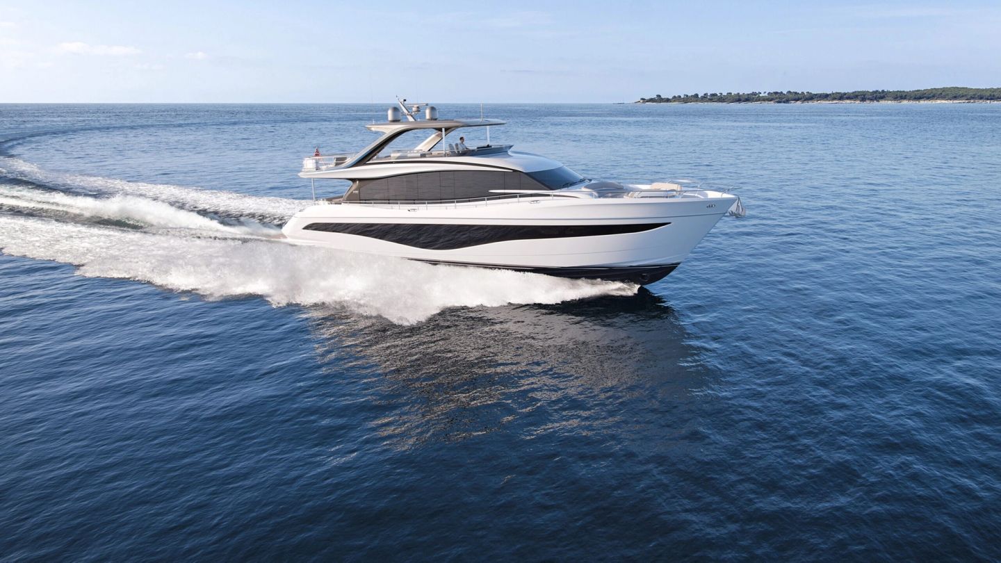 The Princess Y80 is a groundbreaking, wave-making machine