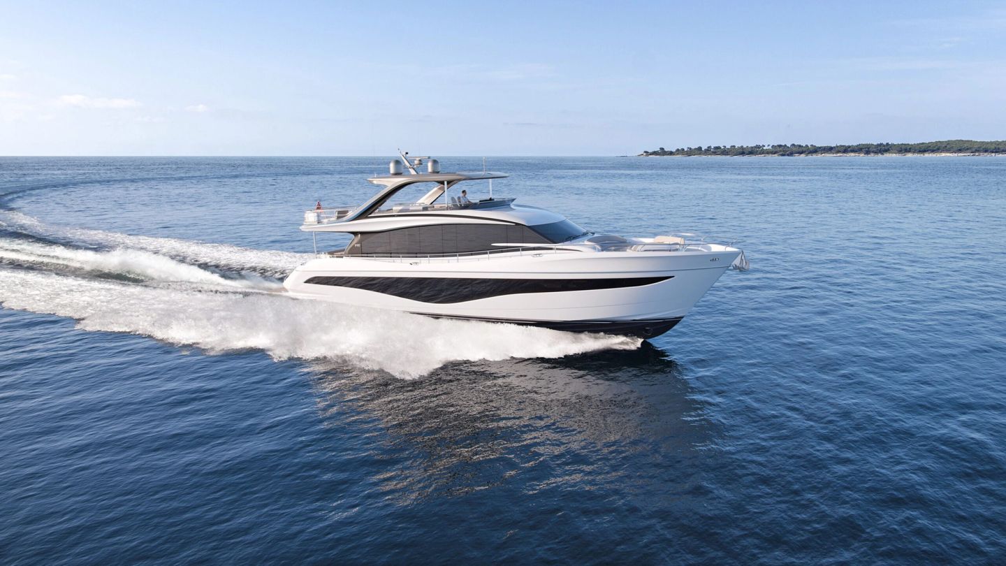 The Princess Y80 is a groundbreaking, wave-making machine