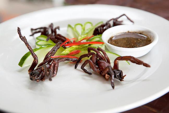 Fried Spider Appetizer at Romdeng