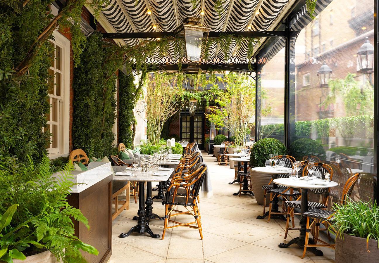 best restaurants outdoor seating london dalloway terrace