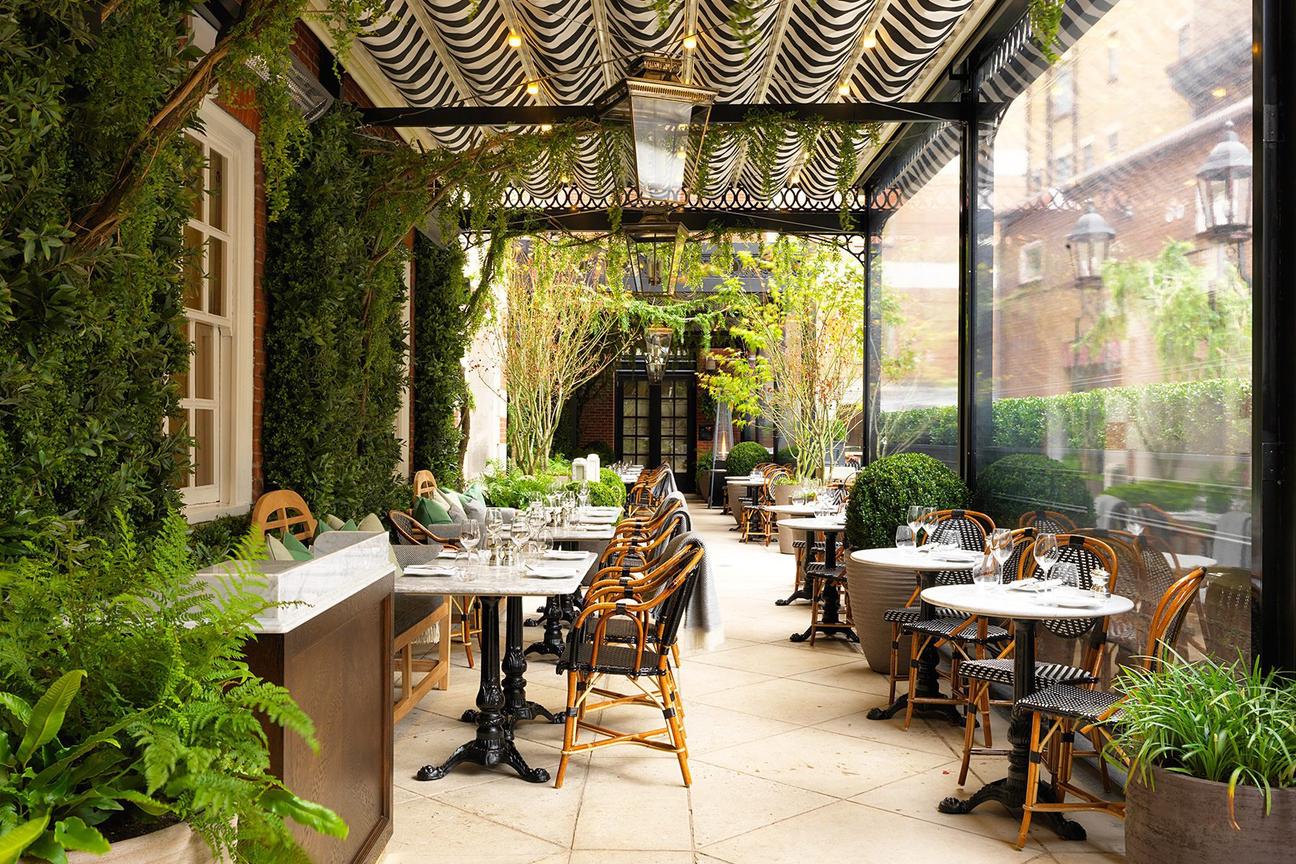 best restaurants outdoor seating london dalloway terrace