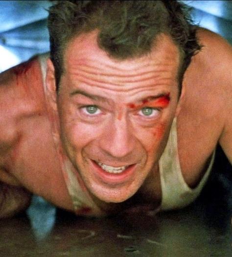 Bill Murray in Scrooged