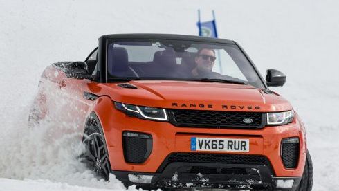 We put the Evoque Convertible through its paces, off-piste